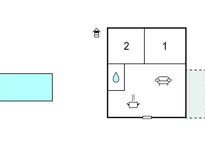 Apartman In With Swimming Pool